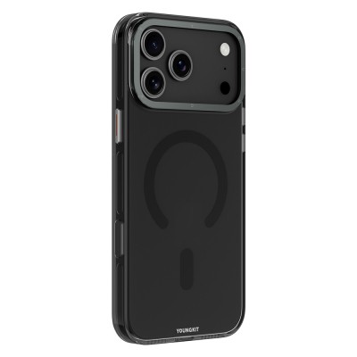 Apple iPhone 17 Pro Max Case M-safe Charging Transparent Youngkit Crystal Shield Series Cover - 7
