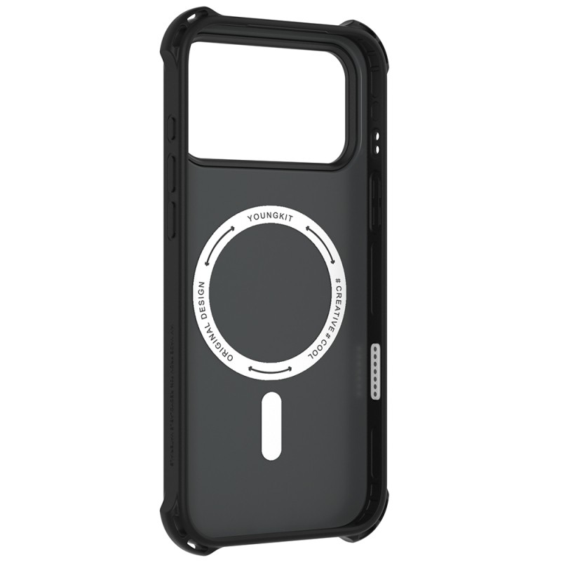 Apple iPhone 17 Pro Max Case Matte Color Design Youngkit True Color Series Cover - 9