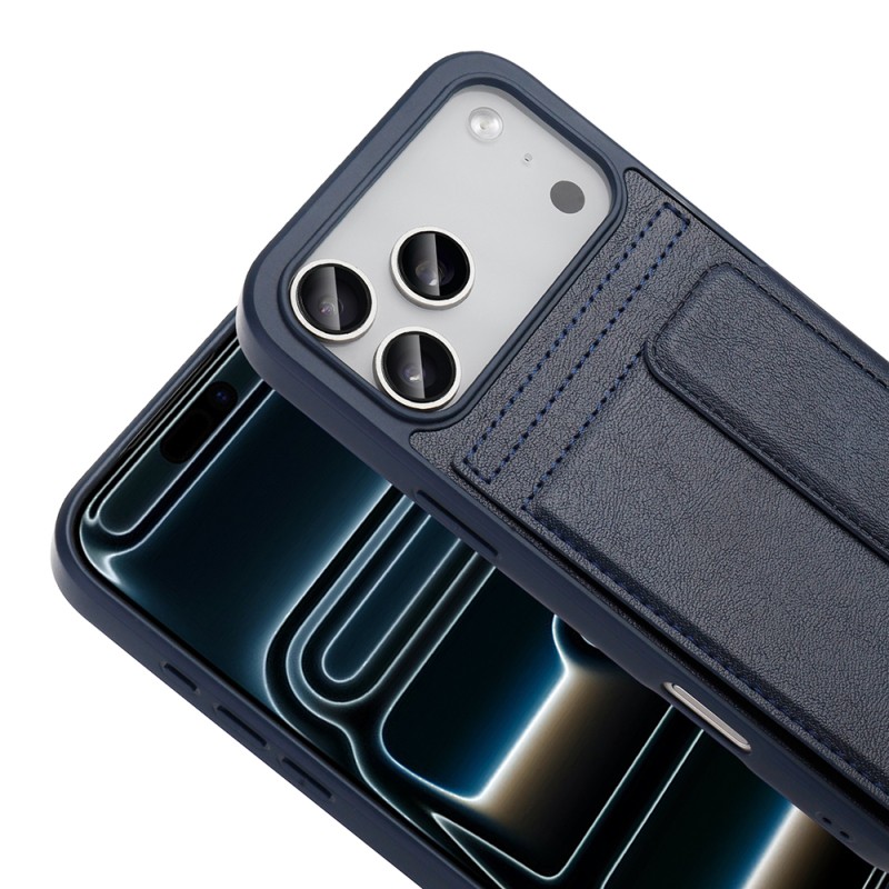 Apple iPhone 17 Pro Max Case PU Leather Card Holder Zore Sevilla Cover - 9