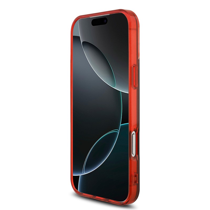 Apple iPhone 17 Pro Max Case Redbull Original Licensed M-safe Charging Feature Dual Layer Striped Patterned Hard PC MV Cover - 3