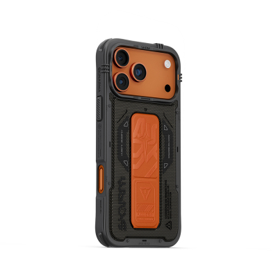 Apple iPhone 17 Pro Max Case SkinArma M-safe Charging Feature Airbag Design Stand Phantom Cover - Skinarma