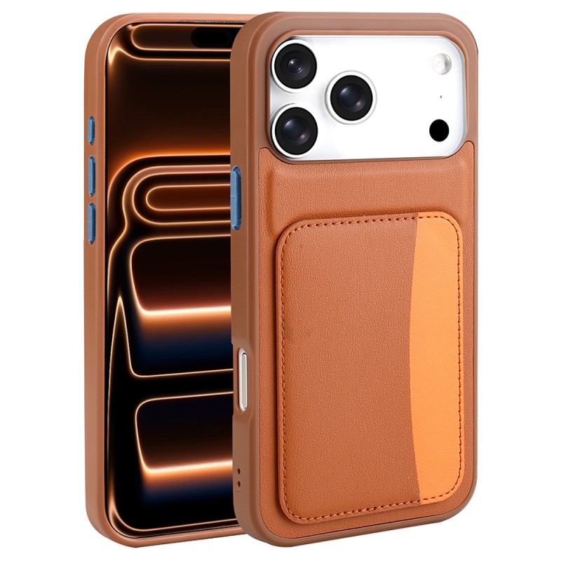 Apple iPhone 17 Pro Max Case with Card Holder Zore X-Card Silicone Cover - 11