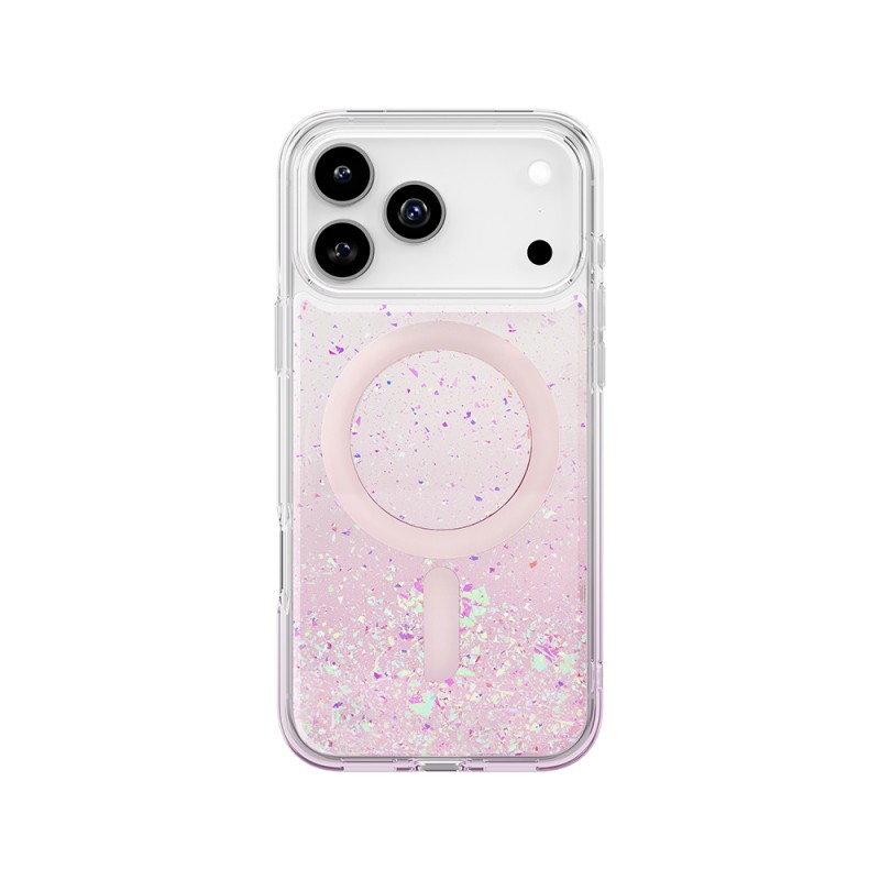 Apple iPhone 17 Pro Max Case with M-safe Charging Feature and Hologram Piece Coehl Rosara Cover - 1