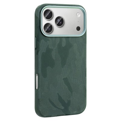 Apple iPhone 17 Pro Max Case with M-Safe Charging Feature, Camouflage Design, Zore Sera Hard PC Cover - 8