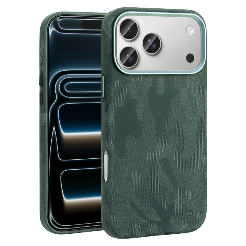 Apple iPhone 17 Pro Max Case with M-Safe Charging Feature, Camouflage Design, Zore Sera Hard PC Cover - 4