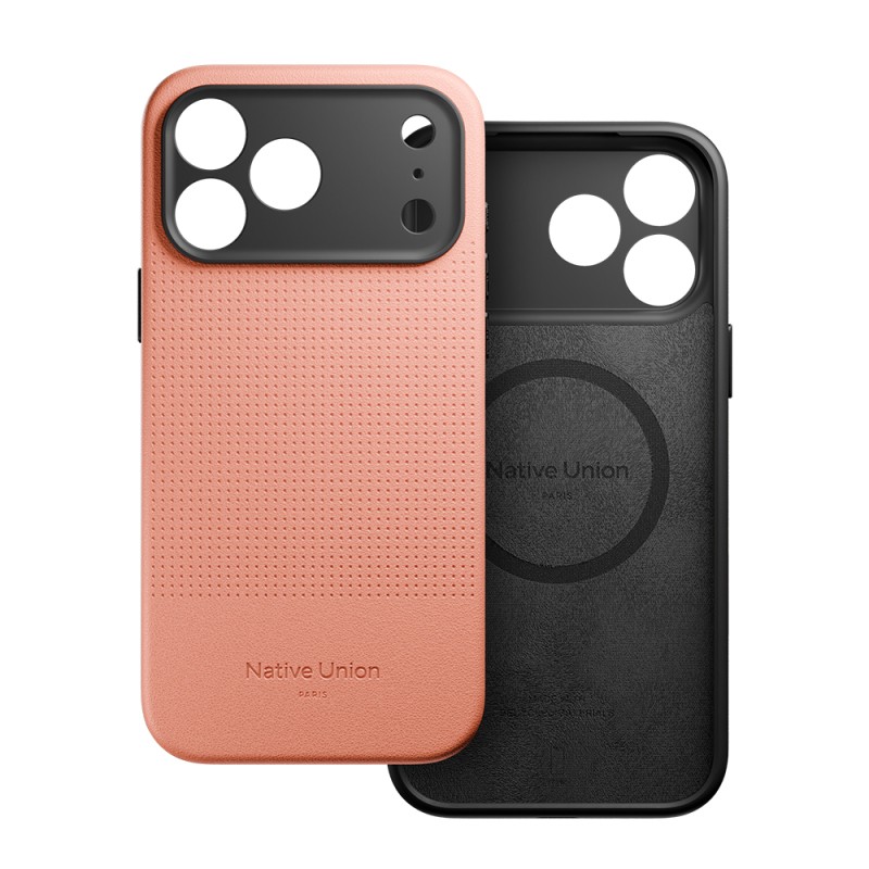 Apple iPhone 17 Pro Max Case with M-safe Charging Feature, Leather Textured, Native Union 2025 Active Series Cover - 7