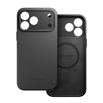 Apple iPhone 17 Pro Max Case with M-safe Charging Feature, Leather Textured, Native Union 2025 Active Series Cover - 13