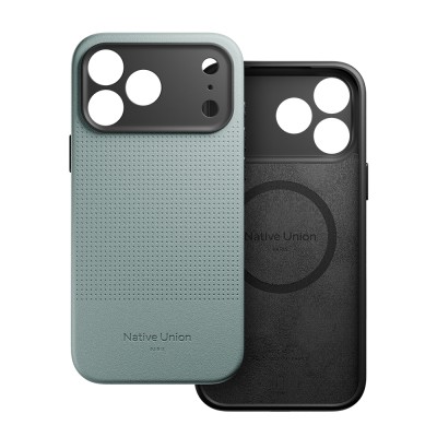 Apple iPhone 17 Pro Max Case with M-safe Charging Feature, Leather Textured, Native Union 2025 Active Series Cover - 27