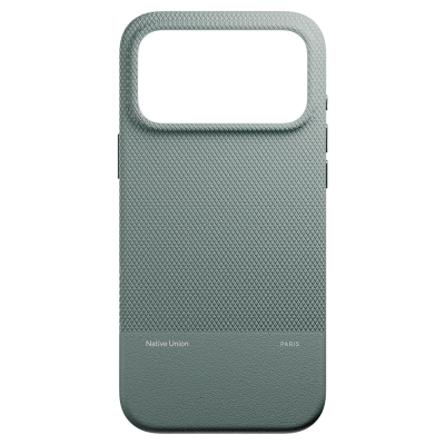 Apple iPhone 17 Pro Max Case with M-safe Charging Feature, Leather Textured Native Union RE Classic Series Cover - Native Union