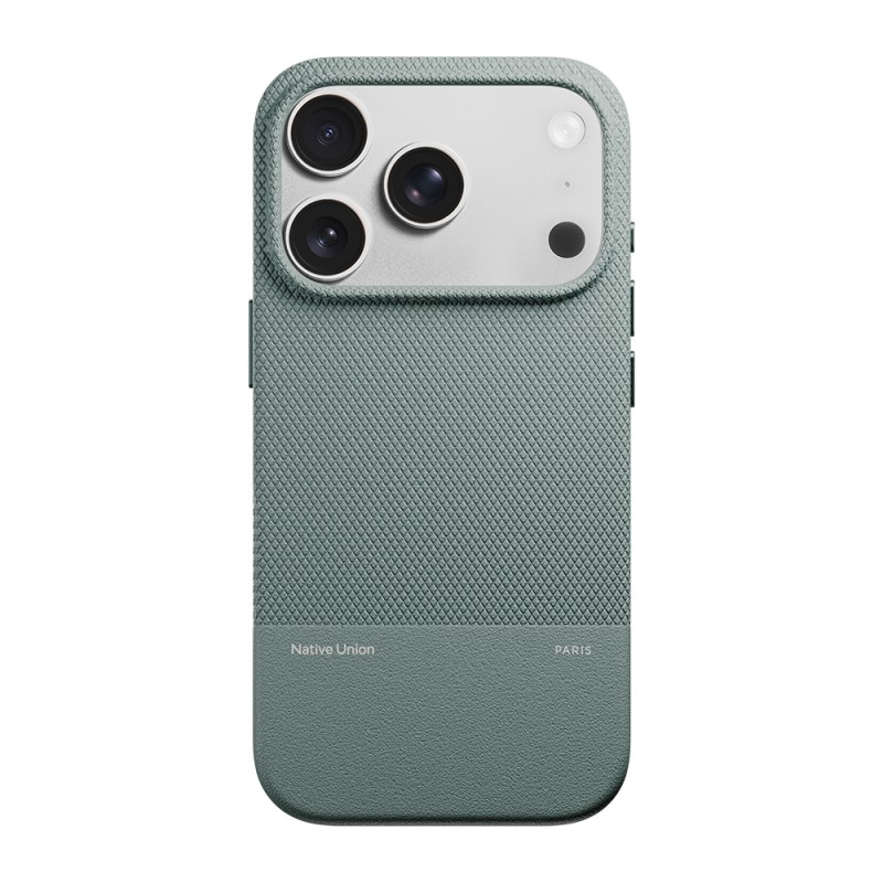 Apple iPhone 17 Pro Max Case with M-safe Charging Feature, Leather Textured Native Union RE Classic Series Cover - 11