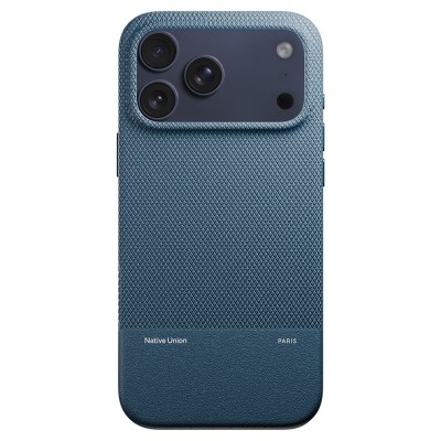 Apple iPhone 17 Pro Max Case with M-safe Charging Feature, Leather Textured Native Union RE Classic Series Cover - 28