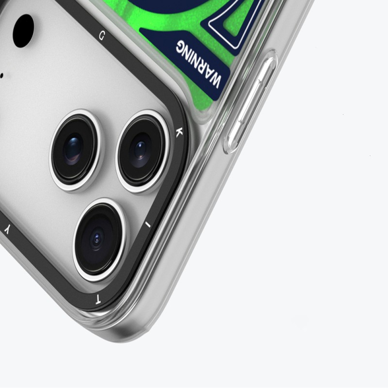Apple iPhone 17 Pro Max Case with M-safe Charging Feature, Shiny Sandy Liquid Design, Galaxy Fantasy Series Cover - 12