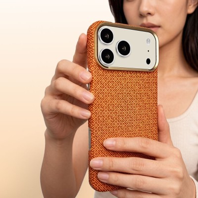 Apple iPhone 17 Pro Max Case with M-Safe Charging Feature, Zore Paris Vax Hard PC Cover - 9