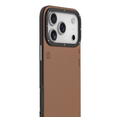 Apple iPhone 17 Pro Max Case with M-safe Charging Function, Simple Matte Leather Pattern, Youngkit Tech Fashion Series Cover - 11