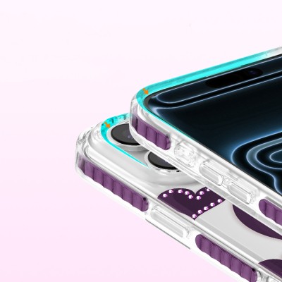 Apple iPhone 17 Pro Max Case Zore Paris Elvo Hard PC Cover with M-Safe Charging Feature - 16
