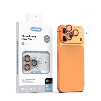 Apple iPhone 17 Pro Max Go Des FC011 Glass Armor Serisi Kamera Lens Koruyucu - Go Des