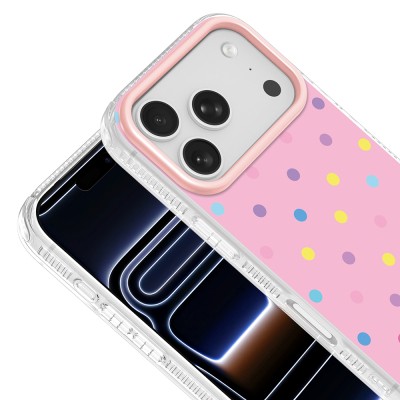 Apple iPhone 17 Pro Max Kılıf Airbag Tasarımlı Zore Potik Sert PC Kapak - 12