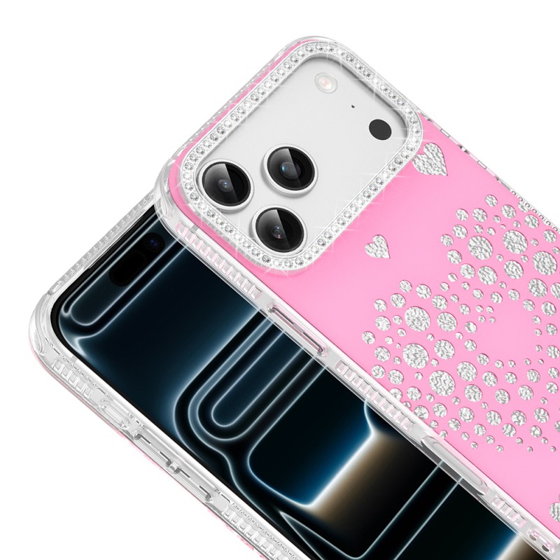 Apple iPhone 17 Pro Max Kılıf Damla Taşlı Zore Rivas Sert PC Kapak - 6