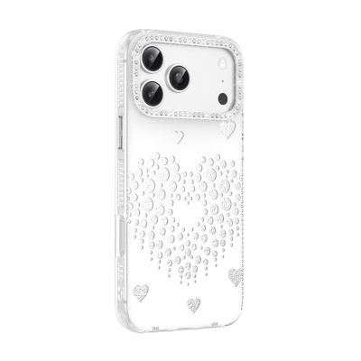 Apple iPhone 17 Pro Max Kılıf Damla Taşlı Zore Rivas Sert PC Kapak - 8
