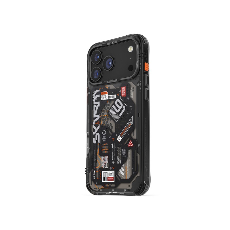 Apple iPhone 17 Pro Max Kılıf Desenli Airbag Tasarımlı Skinarma Spectra Kapak - 8