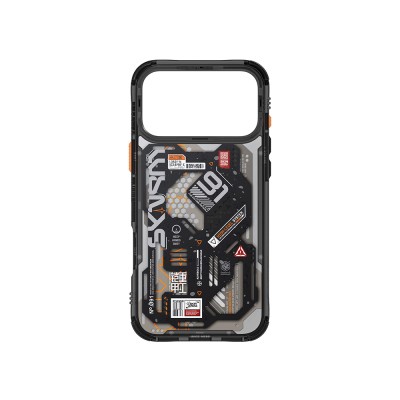 Apple iPhone 17 Pro Max Kılıf Desenli Airbag Tasarımlı Skinarma Spectra Kapak - 9