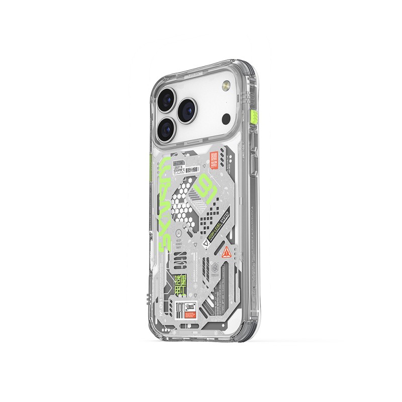 Apple iPhone 17 Pro Max Kılıf Desenli Airbag Tasarımlı Skinarma Spectra Kapak - 5