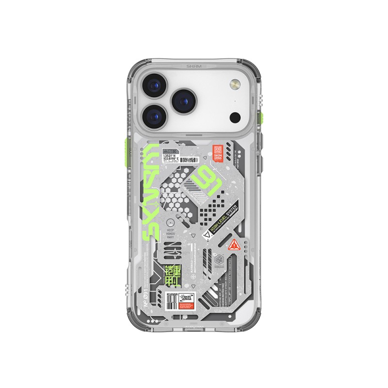 Apple iPhone 17 Pro Max Kılıf Desenli Airbag Tasarımlı Skinarma Spectra Kapak - 2