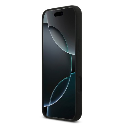 Apple iPhone 17 Pro Max Kılıf DKNY Orjinal Lisanslı M-safe Şarj Özellikli Metal Logolu Silikon Kapak - 14
