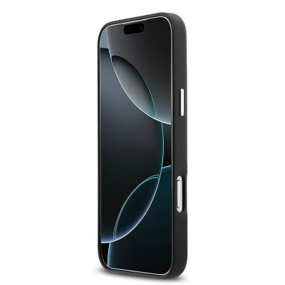 Apple iPhone 17 Pro Max Kılıf DKNY Orjinal Lisanslı M-safe Şarj Özellikli PU Büyük Dikey Logolu Kapak - 8