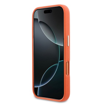 Apple iPhone 17 Pro Max Kılıf Guess Orjinal Lisanslı 4G Büyük Metal Kamera Çerçeveli PU Deri Resin Kapak - 5