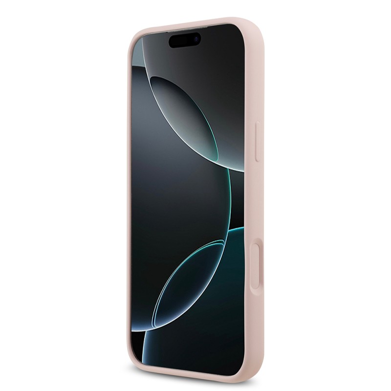 Apple iPhone 17 Pro Max Kılıf Guess Orjinal Lisanslı Grained Yazı Logolu Kapak - 15