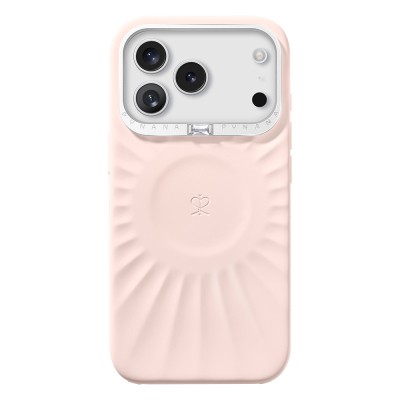 Apple iPhone 17 Pro Max Kılıf Kabartma Tasarımlı Metal Kamera Çerçeveli Pynana Starlight Serisi Kapak - 2