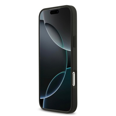 Apple iPhone 17 Pro Max Kılıf Lacoste Orjinal Lisanslı M-safe Şarj Özellikli PU Deri Tasarımlı Kartlıklı Karışık Monogram Desenli Kapak - 16