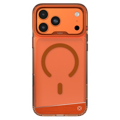 Apple iPhone 17 Pro Max Kılıf M-safe Şarj Özellikli Airbag Tasarımlı O-Ring Şeffaf Kajsa Alüminyum Trans Shield Serisi Kapak - 5