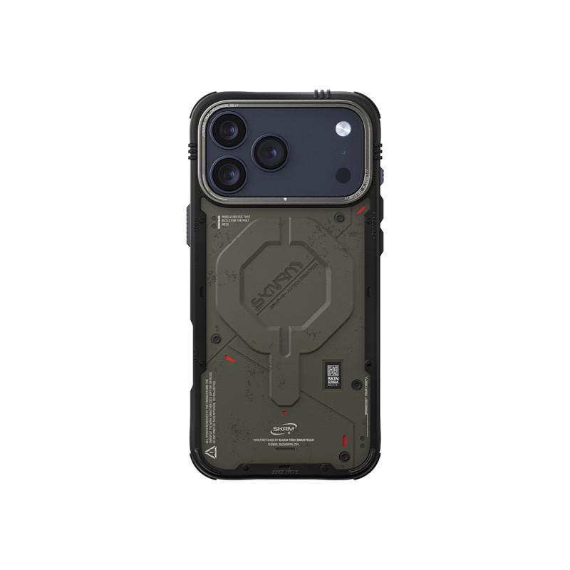 Apple iPhone 17 Pro Max Kılıf M-Safe Şarj Özellikli Airbag Tasarımlı Skinarma Vigor Kapak - 1