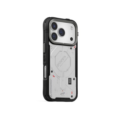 Apple iPhone 17 Pro Max Kılıf M-Safe Şarj Özellikli Airbag Tasarımlı Skinarma Vigor Kapak - 9