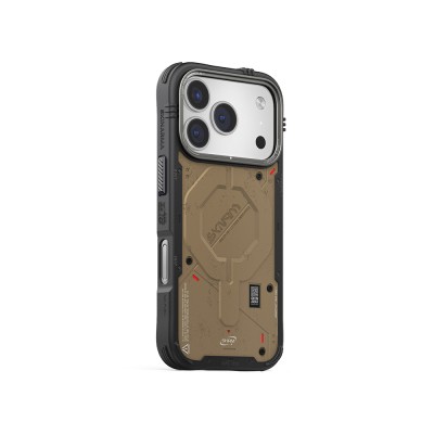 Apple iPhone 17 Pro Max Kılıf M-Safe Şarj Özellikli Airbag Tasarımlı Skinarma Vigor Kapak - 10