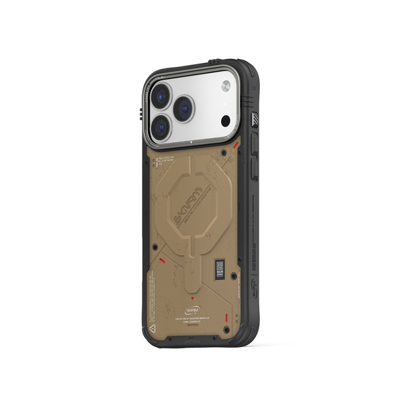 Apple iPhone 17 Pro Max Kılıf M-Safe Şarj Özellikli Airbag Tasarımlı Skinarma Vigor Kapak - 14