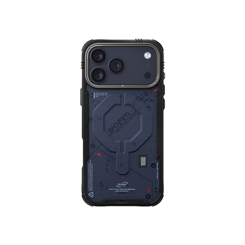 Apple iPhone 17 Pro Max Kılıf M-Safe Şarj Özellikli Airbag Tasarımlı Skinarma Vigor Kapak - 6