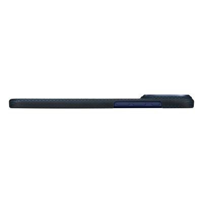 Apple iPhone 17 Pro Max Kılıf M-safe Şarj Özellikli Aramid Karbon Fiber Pitaka İnternazionale Milano Serisi Kapak - 5
