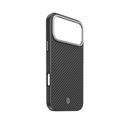 Apple iPhone 17 Pro Max Kılıf M-safe Şarj Özellikli Aramid Fiber Wiwu Defense Ultra Serisi DCC-205 Kapak - 5