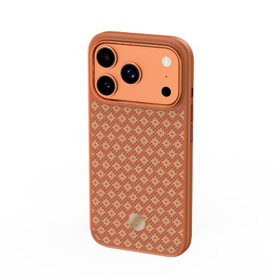 Apple iPhone 17 Pro Max Kılıf M-Safe Şarj Özellikli Benks ArmorPro ArmorGrid Serisi Kevlar Karbon Kapak - 31