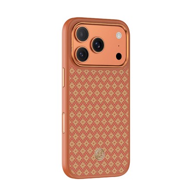 Apple iPhone 17 Pro Max Kılıf M-Safe Şarj Özellikli Benks ArmorPro ArmorGrid Serisi Kevlar Karbon Kapak - 4