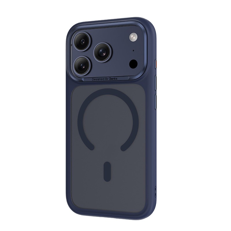 Apple iPhone 17 Pro Max Kılıf M-Safe Şarj Özellikli Benks Mist C-Magnet Kapak - 8