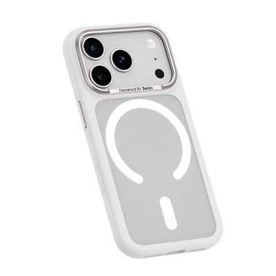 Apple iPhone 17 Pro Max Kılıf M-Safe Şarj Özellikli Benks Mist C-Magnet Kapak - 18