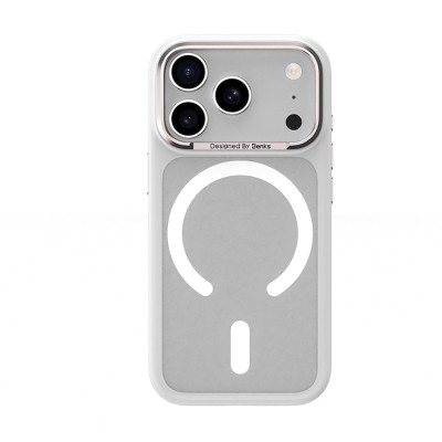 Apple iPhone 17 Pro Max Kılıf M-Safe Şarj Özellikli Benks Mist C-Magnet Kapak - 6