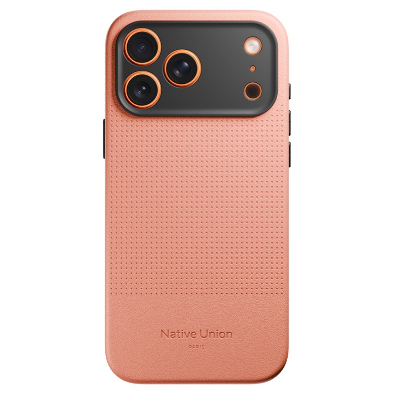 Apple iPhone 17 Pro Max Kılıf M-safe Şarj Özellikli Deri Dokulu Native Union 2025 Active Serisi Kapak - 1