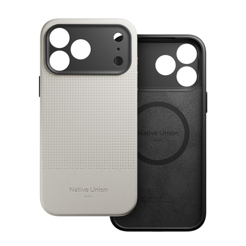 Apple iPhone 17 Pro Max Kılıf M-safe Şarj Özellikli Deri Dokulu Native Union 2025 Active Serisi Kapak - 10
