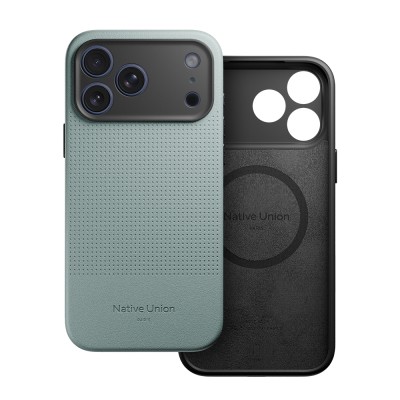 Apple iPhone 17 Pro Max Kılıf M-safe Şarj Özellikli Deri Dokulu Native Union 2025 Active Serisi Kapak - 26
