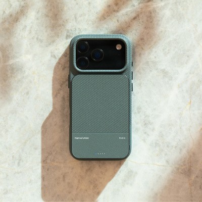 Apple iPhone 17 Pro Max Kılıf M-safe Şarj Özellikli Deri Dokulu Native Union RE Classic Serisi Kapak - 20